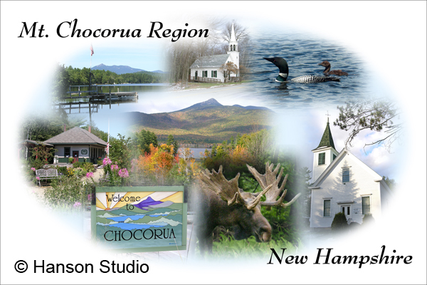 Mt. Chocorua, NH - Mt. Chocorua Region Collage